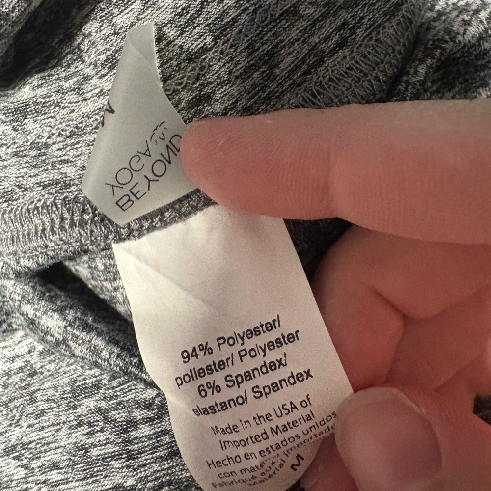 Beyond Yoga joggers Heather Gray Women's soft pants size medium - Picture 4 of 4
